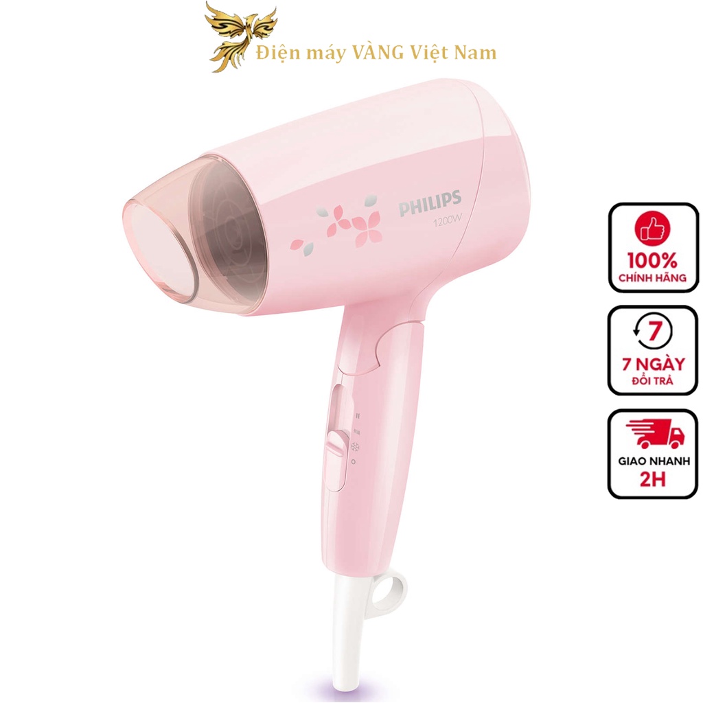 Ảnh Hãng phân phối chính thức - Máy sấy tóc Philips BHC010 - Bảo hành 24 tháng 1
