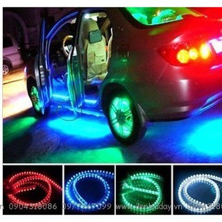 DÂY LED CHẠY ĐUỔI 7 MÀU DÁN XE MÁY - XE ĐIỆN - Ô TÔ - ĐỒ CHƠI XE MÁY