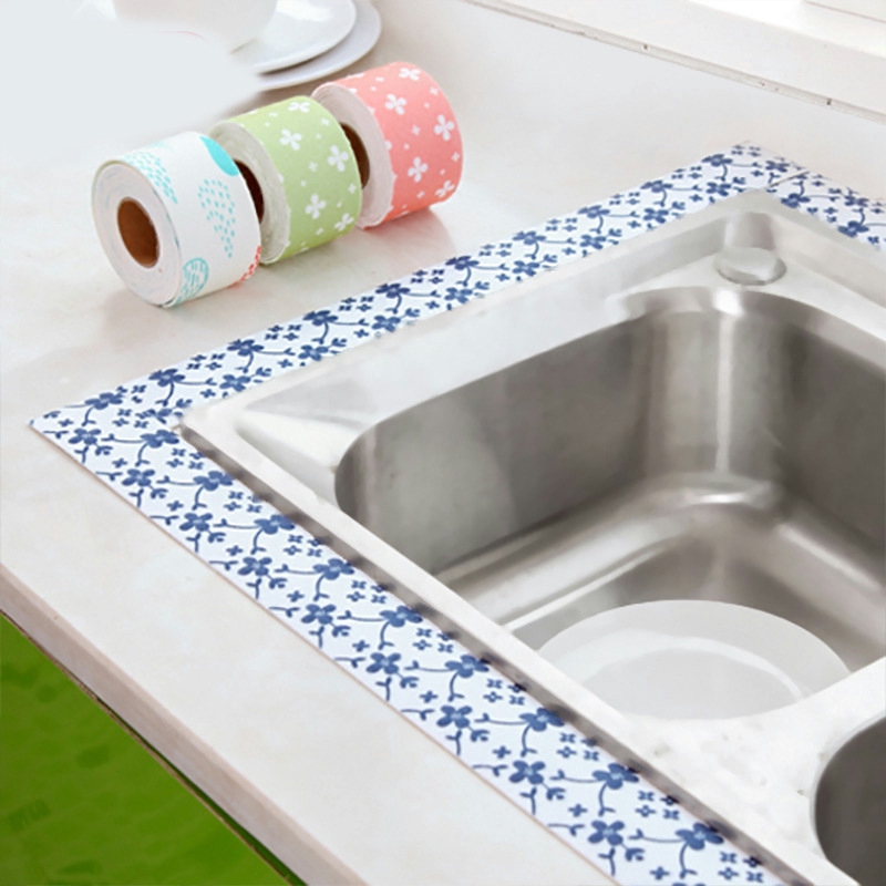 Băng keo chống thấm nước tự dính thời trang đẹp cho nhà bếp, đầu bàn và khoảng cách bồn rửa