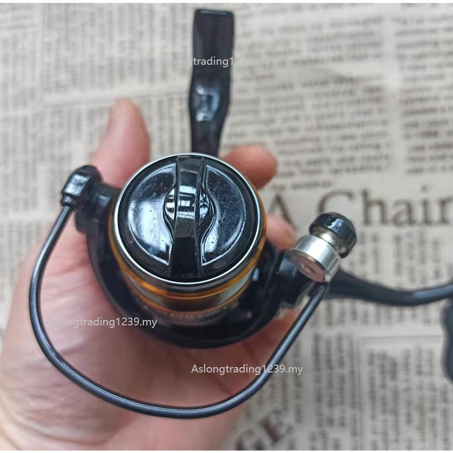 HE500 mini Câu Cá 500 Kích Thước Nhỏ Quay Cuộn Tôm bass Tốt Nhất Tất Cả Kim Loại Ống Tay Cầm alat pancingan Cần Giải Quyết