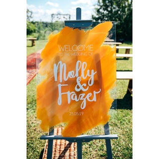[Bảng Mica Cao Cấp ] Bảng Cổng Cưới,Bảng Welcome Mica Trang Trí Đám Cưới Nhiều Màu Sắc| THAO WEDDING Guestbook Mẫu 0821