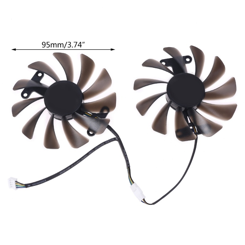 Camp 95mm GFM10012H12SPA GAA8S2U 4Pin Quạt Làm Mát Thay Thế Cho ZOTAC 1070 GTX 1070Ti 1080Ti AMP Phiên Bản Card Đồ Họa