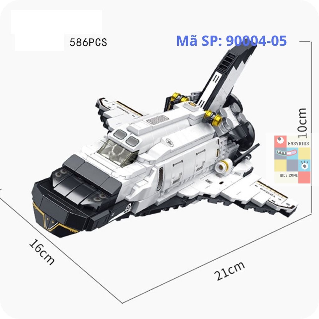 Đồ chơi xếp hình lắp ghép mô hình chiến xa, ô tô, máy bay, người máy robot cỡ lớn