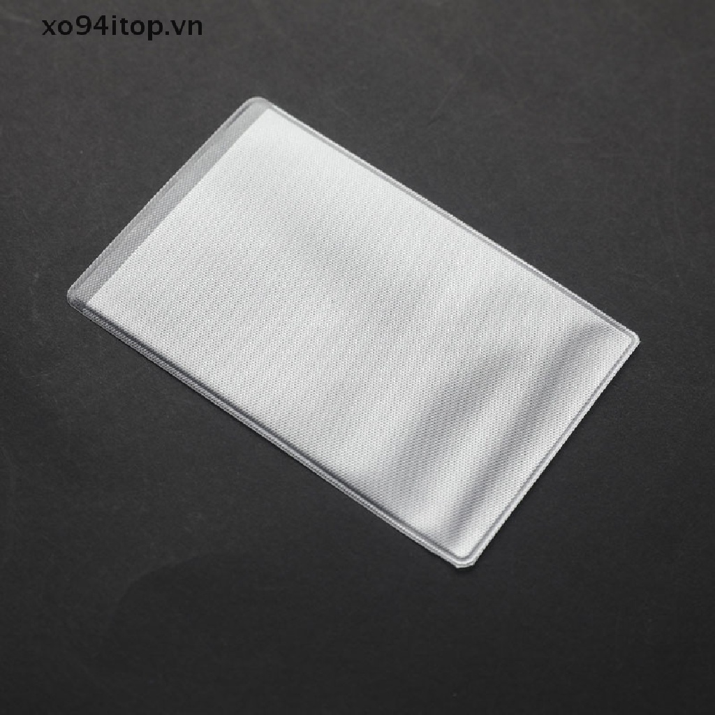 Set 10 Bao Đựng Thẻ Tín Dụng Chống Nước Tiện Lợi