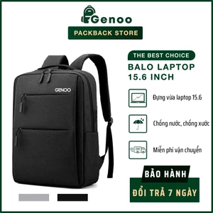 Balo Nam Đựng Laptop 13inch, 14inch, 15,6inch Công Sở Nhỏ Gọn, Balo Đi Làm Nam Nữ, Đi Học Cho Học Sinh, Sinh Viên - GENB