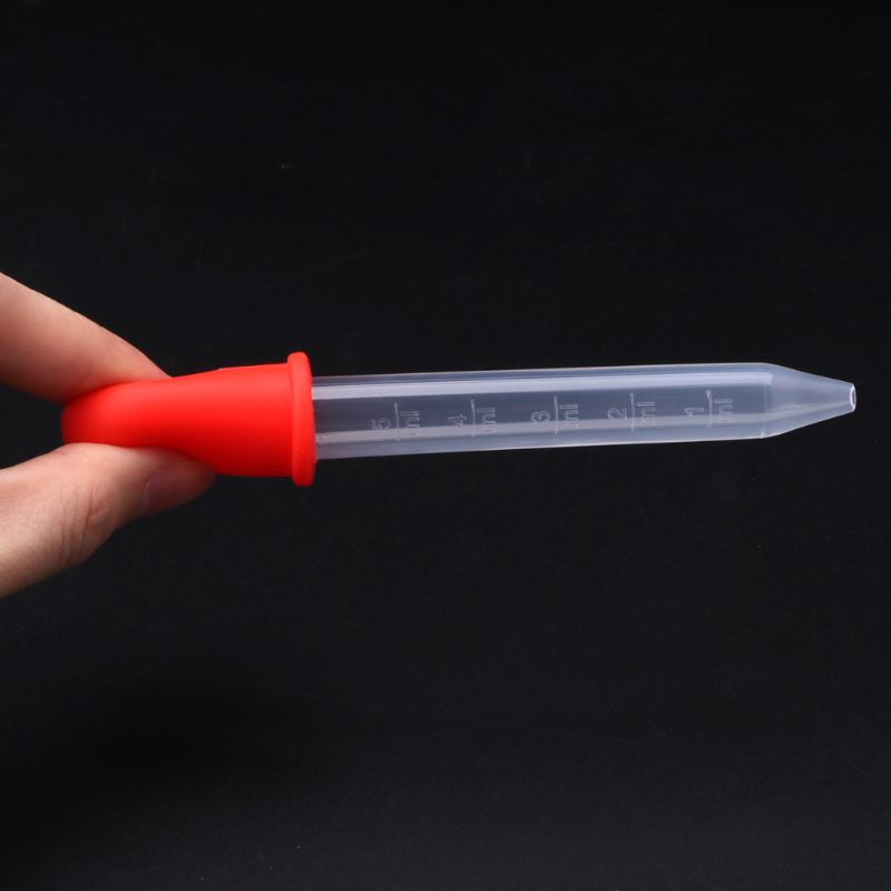 Ống nhỏ giọt 5ml bằng silicone cho bé ăn dặm/uống thuốc