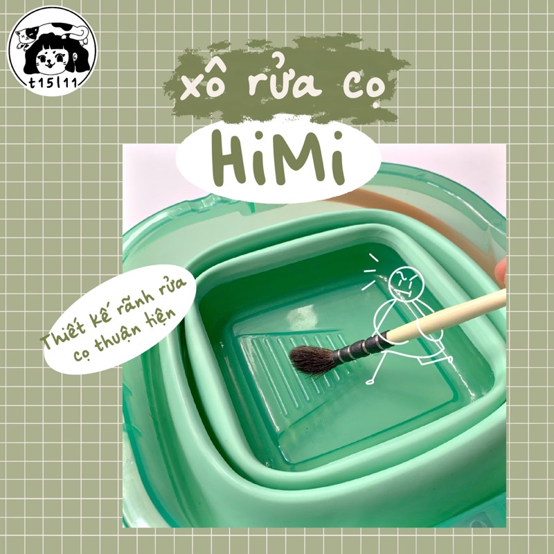 [t15l11] Xô rửa cọ HiMi gấp gọn tiện lợi | Shopee Việt Nam
