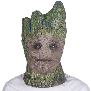 Mặt nạ Groot hài hước cho người lớn Thích hợp cho bữa tiệc Halloween và sân khấu ăn mặc