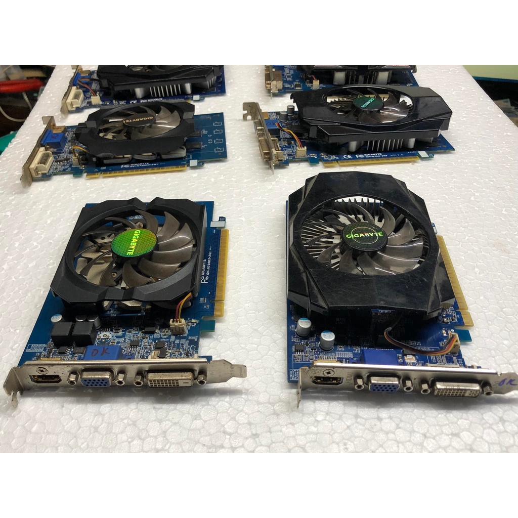 Card màn hình VGA GIGA 730 2G DDR3 và DDR5