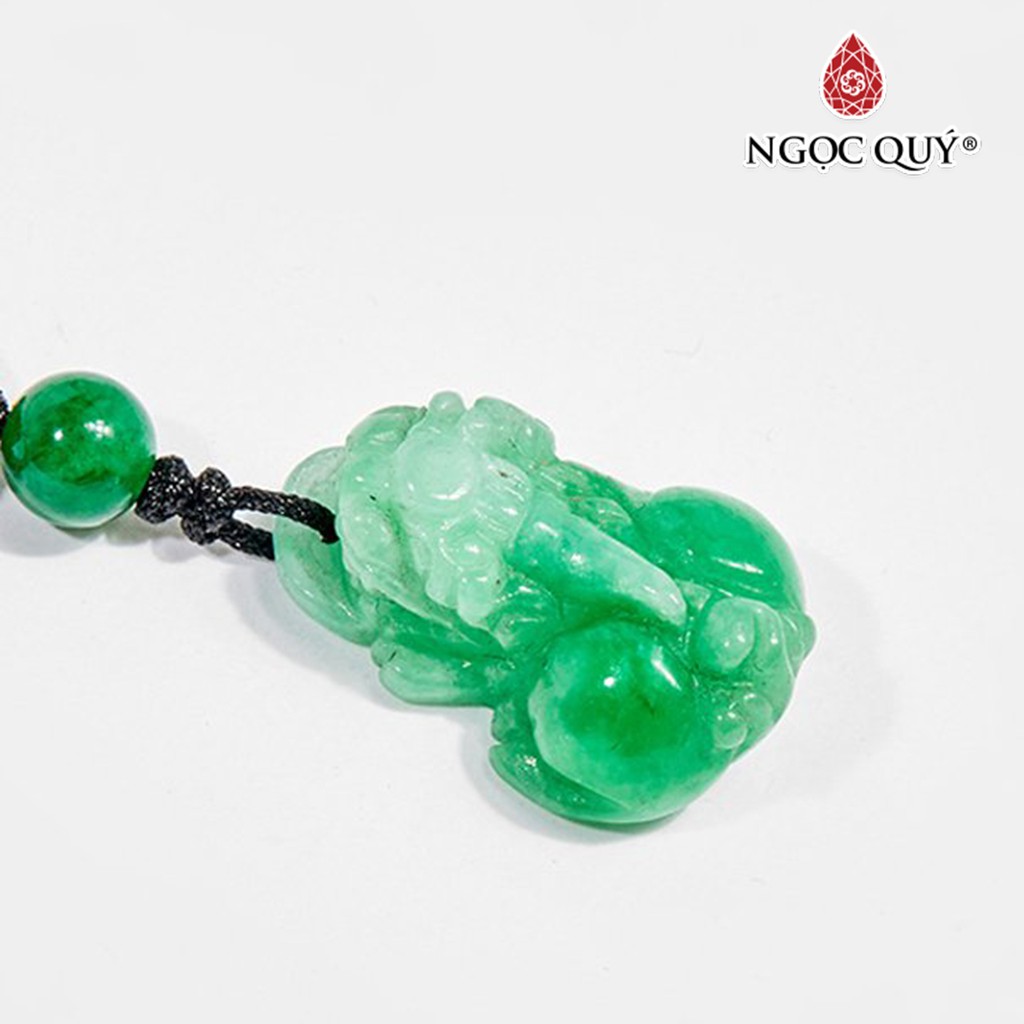 Mặt dây chuyền tỳ hưu đá cẩm thạch jadeite - Ngọc Quý