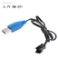 Pin 3.7V 400mA NiMh / NiCd Bộ sạc USB SM 2P cắm trước đồ chơi điện