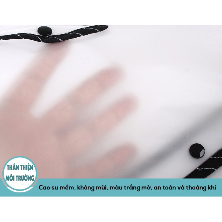 Áo mưa cho bé trai bé gái chất liệu màng EVA cao cấp chống nước chống bẩn cao cấp AM0104