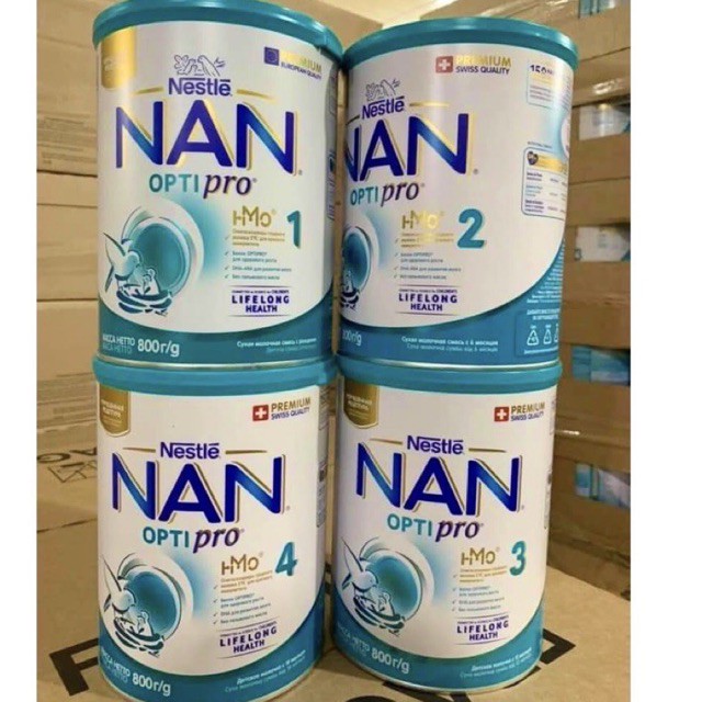 🍼[DATE 2025] SỮA NAN NGA ĐỦ SỐ 1,2,3,4 800G Shopee Việt Nam