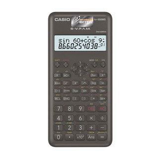 Máy Tính Casio FX-500MS (2nd Edition) Hàng Chính Hãng - 244 Tính Năng, Trợ Thủ Giải Toán Cho Học Sinh Cấp 2
