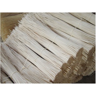 Que Mây Khuếch Tán Tinh Dầu Màu Trắng Ngà Tự Nhiên - Reed Diffuser