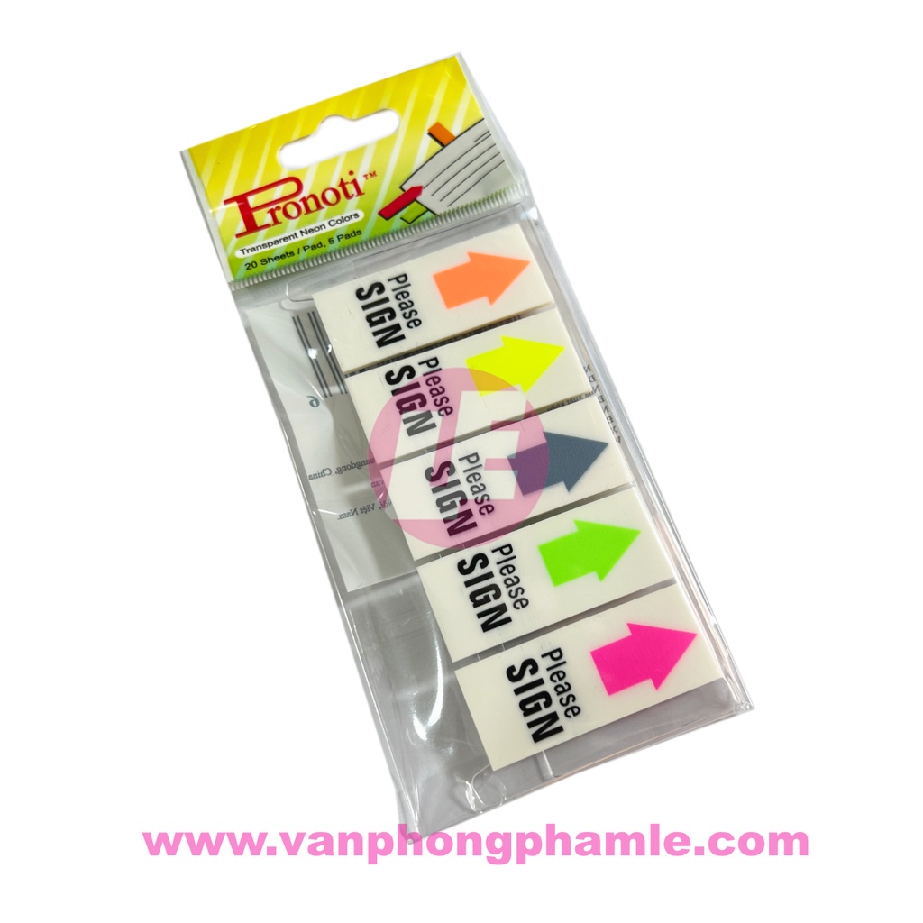 Giấy note Please Sign Pronoti 45649 (Tép) | Shopee Việt Nam
