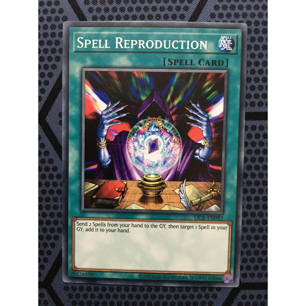 Bài Yugioh Thời đầu Duel Monster Spell Reproduction Dcr En083 Common Unlimited 25th 2492