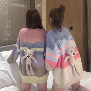 Áo nỉ Gấu Phối màu