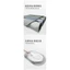 THẢM LAU CHÂN NHÀ BẾP SILICON CAO CẤP - Bộ 2 Tấm Siêu Thấm Hút, Chống Trượt Hiệu Quả 40x60cm