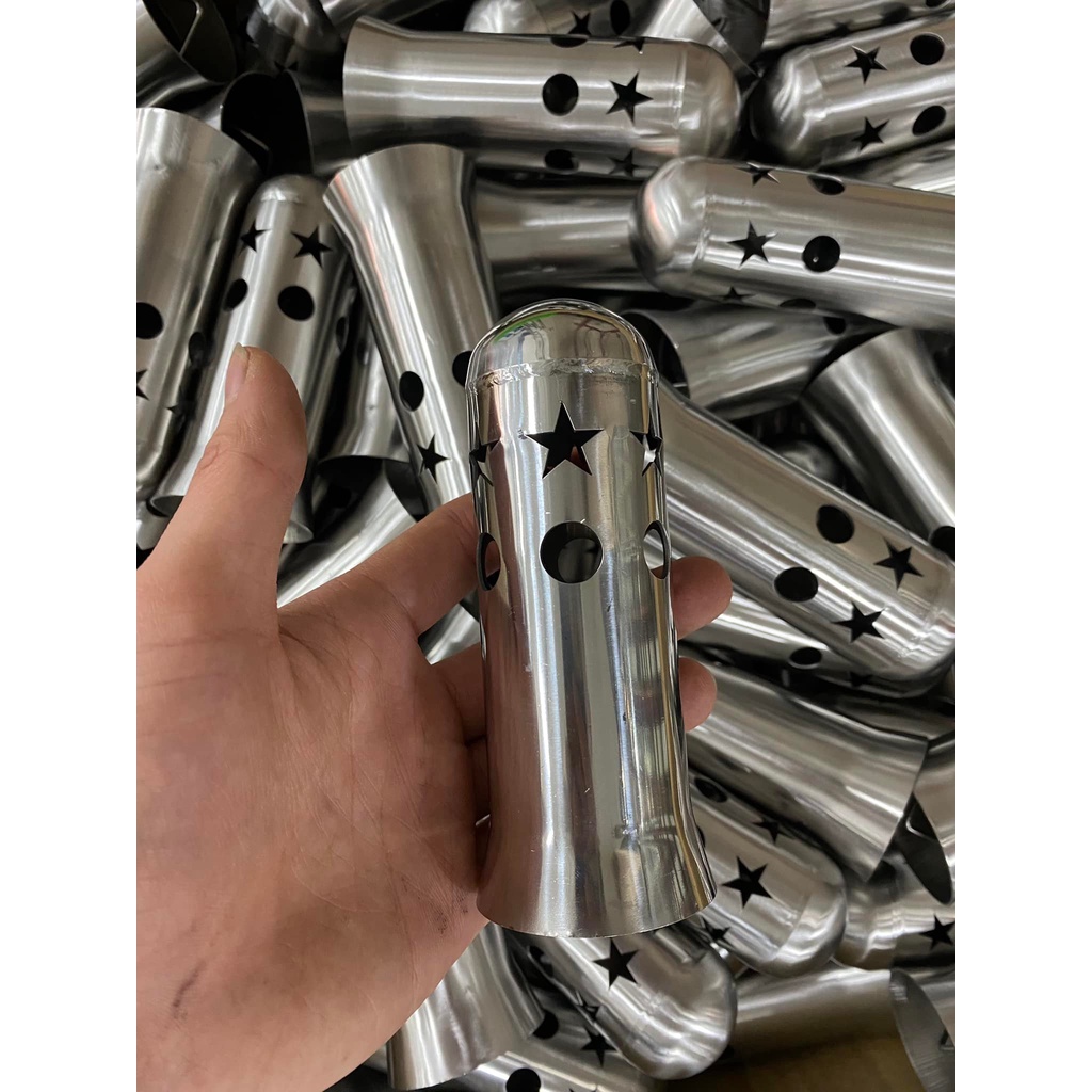 [Free Ship] Tiêu Bô Inox 304 Tổ Ong Thích Hợp Nhiều họng xe | Shopee ...