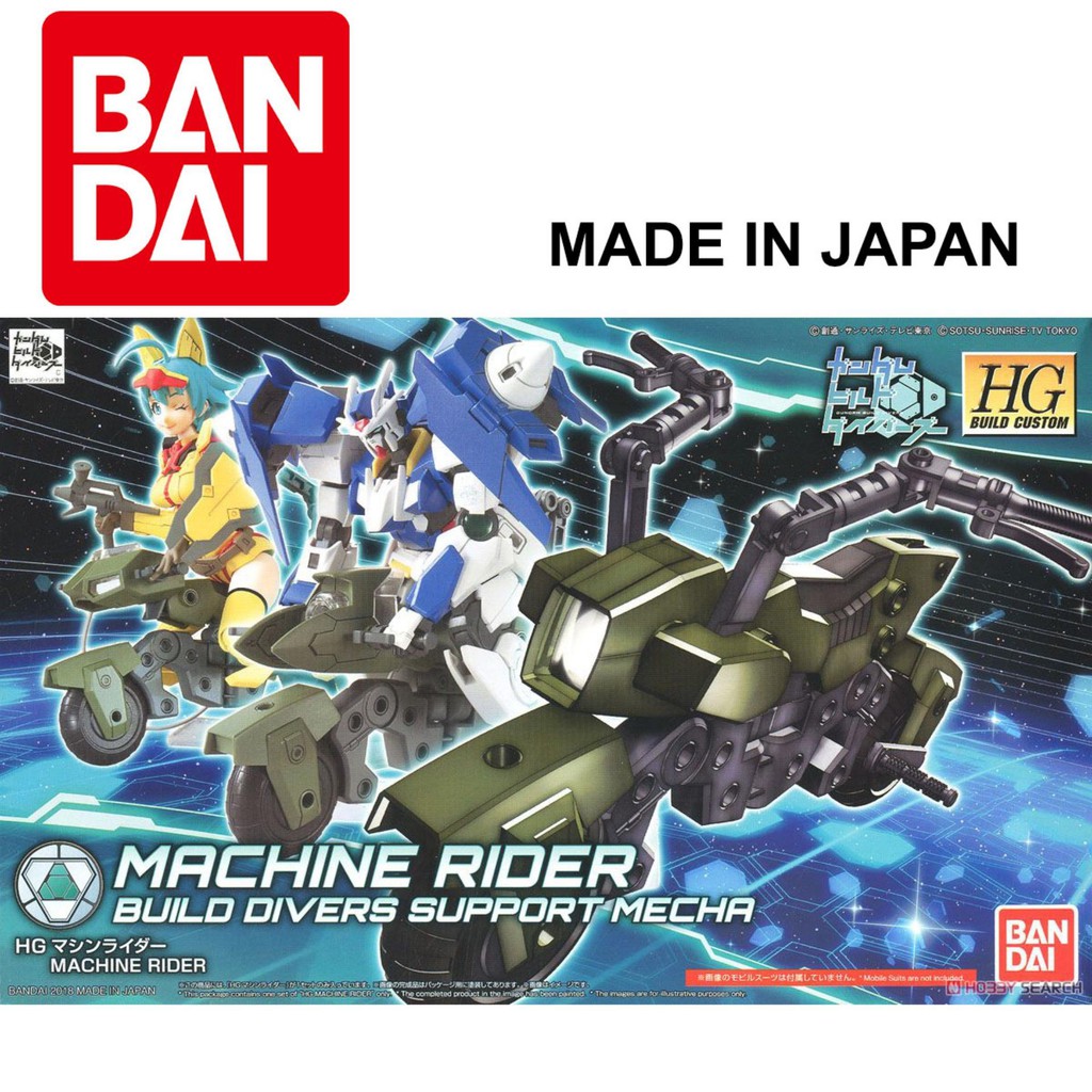 Bộ phụ kiện Gunpla Gundam Bandai 1/144 HGBC Machine Rider hỗ trợ lắp ...