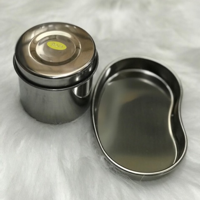 Hũ Đựng Bông Mạ Vàng, Inox Các loại Chén Mạ Vàng Mạ Bạc Chuyên Dùng Trong Spa Y Tế