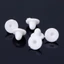 Unstop * Trắng Mềm Silicon Chống Trơn Kẹp Tai Miếng Lót Bông Tai Lưng Chặn Phụ Kiện DIY Tai Trang Sức Phát Hiện Thành Phần