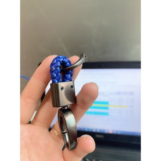 Móc Khóa ô tô, xe máy PU cổ điển tặng kèm 1 tua vít Chammart