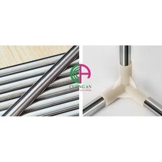 Khung màn vuông inox không khoan tường, khung màn inox không rỉ