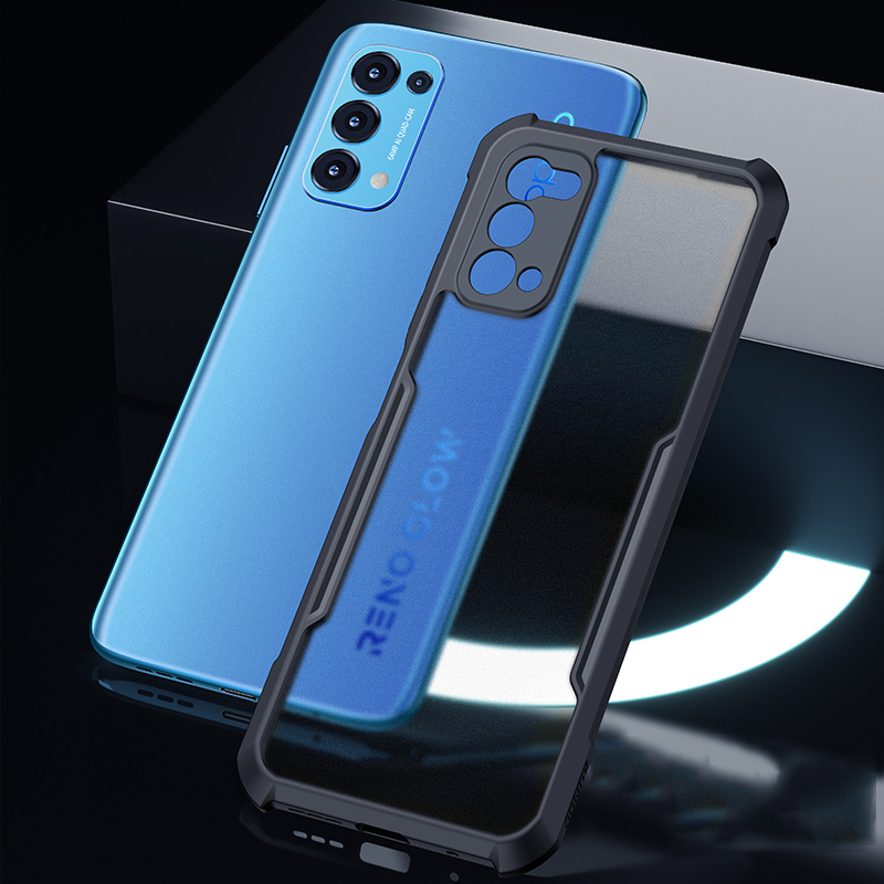Ốp Điện Thoại Chống Sốc Quân Đội Cho Oppo A74 A54 A55 A94 A15 A15S A35 F19 Pro Reno 5 Pro 5f 5 Lite 5k