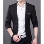 Áo vest nam ôm body màu đen may 3 lớp đệm ngực độn vai tạo form dáng chuẩn tặng cà vạt đen + hộp đựng — ảnh 5