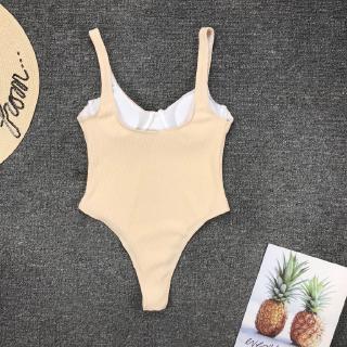 Bộ Đồ Bơi Một Mảnh Màu Trơn Cho Nữ