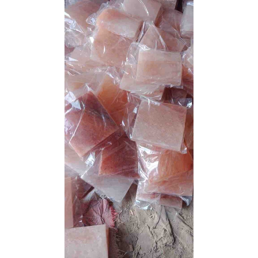 Viên đá muối 5cm (loại thẳng) kích thước 5x20x20 dùng cho spa ,hộp massage và giường đá muối | BigBuy360 - bigbuy360.vn