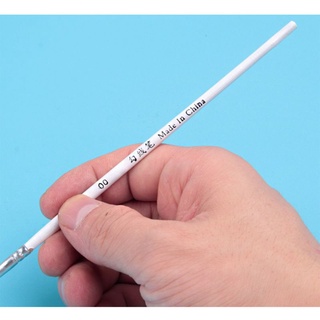 Set 3 cọ vẽ tranh sơn dầu 0 00 000 sợi nylon chuyên nghiệp