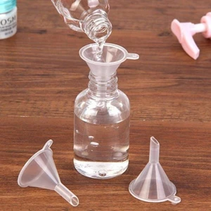 10 Phễu Chiết Mỹ Phẩm Mini Nhỏ Gọn TRONG SUỐT Dùng Chiết Tinh Dầu, Nước Hoa Tiện Lợi