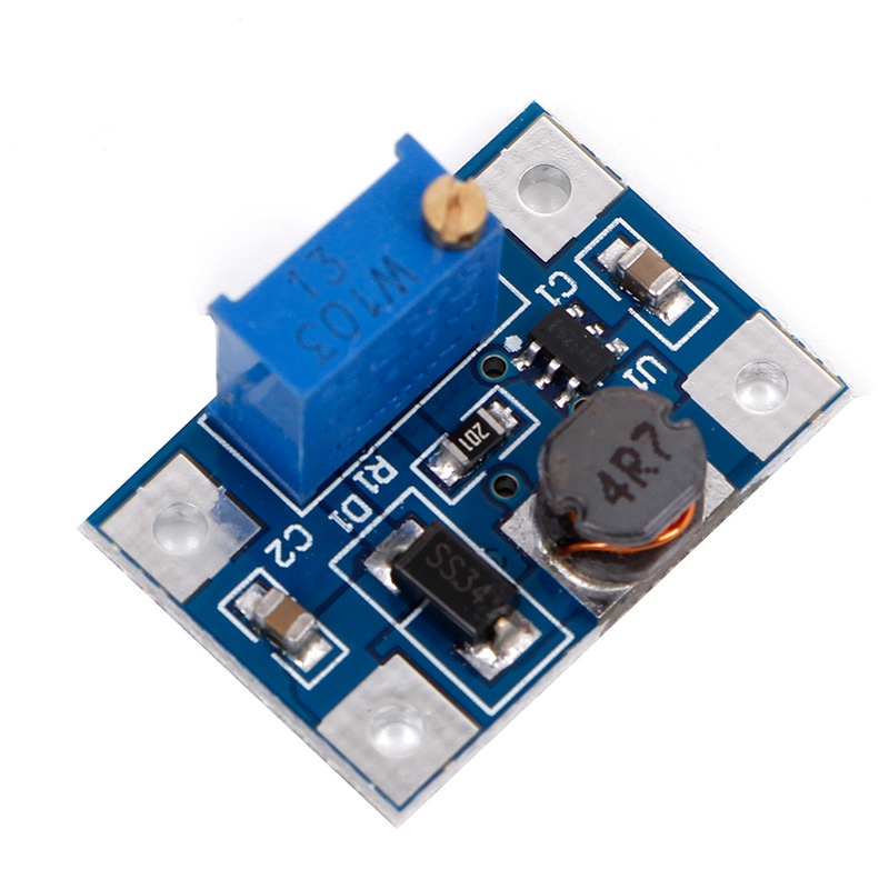 HL DC-DC 2-24V sang 2-28V 2A SX1308 Mô-đun nguồn có thể điều chỉnh Bước lên Bộ chuyển đổi tăng cường