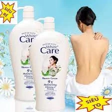 ⭐ SIÊU THƠM ⭐ Sữa tắm dê White Care trắng mịn 1200ml - Sữa tắm Thái Lan chính hãng.