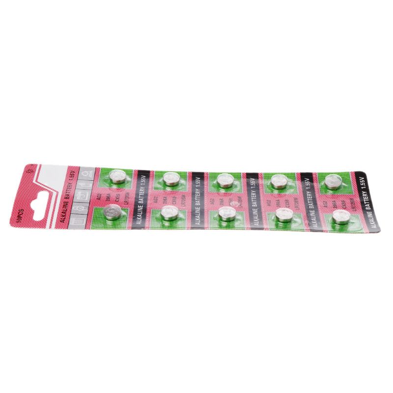Set 10 Pin LR726 AG2 Alkaline Dành Cho Đồng Hồ Đeo Tay