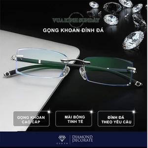 Kính cận không viền càng chữ thập V40
