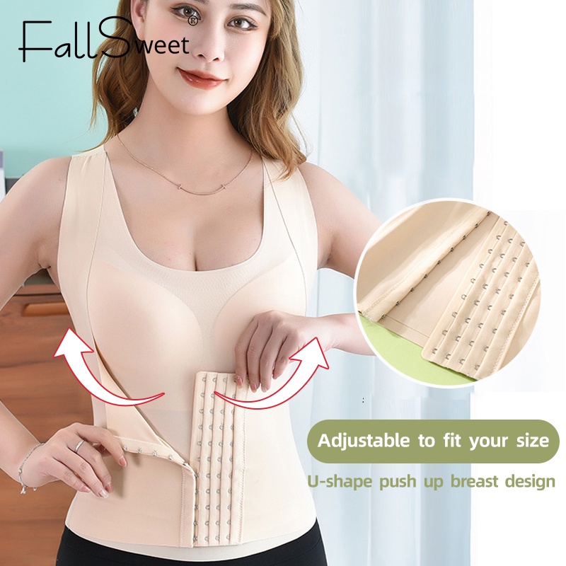 Ảnh Áo lót FALLSWEET định hình cơ thể 3 trong 1 không đường may dây chéo lưng 3