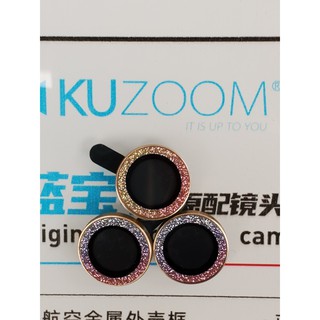 Kính LENS KuZoom nhũ 7 mầu DREAMLIKE DIAMON cho iP 11 -> 14 ProMax (6.7)