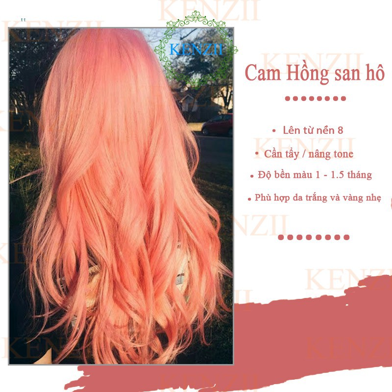 Bạn đang tìm kiếm sản phẩm Hồng_Cam giá tốt? Đừng bỏ lỡ cơ hội trải nghiệm thuốc nhuộm tóc chất lượng này với giá ưu đãi chỉ có tại đây. Hãy nhanh tay đặt hàng ngay hôm nay để không bỏ lỡ ưu đãi lớn này!