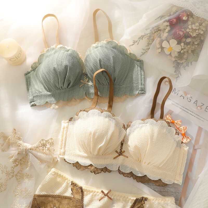 Đồ Lót Phụ Nữ Tập Hợp Và Đóng Ngực Phụ Nữ Để Ngăn Ngừa Chảy Xệ. Áo Ngực Ren Mỏng Cỡ Lớn Thời Trang Quyến Rũ Cho Nữ