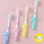 Set 4 Bàn Chải Xuất Nhật Cho Bé, Bàn Chải Đánh Răng Trẻ Em Hình Ngộ Nghĩnh (thỏ, gấu)