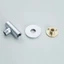 Ống nối vòi sen tắm chất liệu đồng thau mạ chrome gắn tường dạng cúp hít