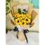 Bó hoa 7 bông hướng dương sáp tặng quà lễ tốt nghiệp [ hình shop tự chup ]