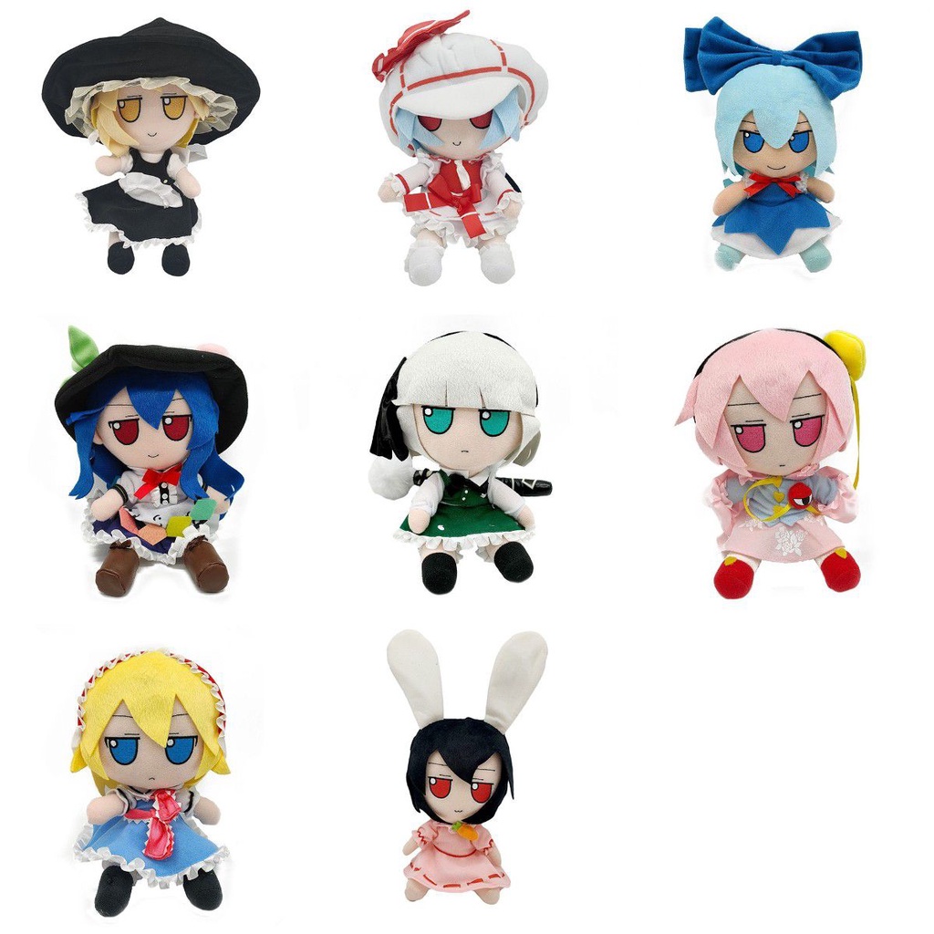 Touhou Project Phim hoạt hình Đồ chơi sang trọng Khâu tỉ mỉ và hình mặt tinh tế
