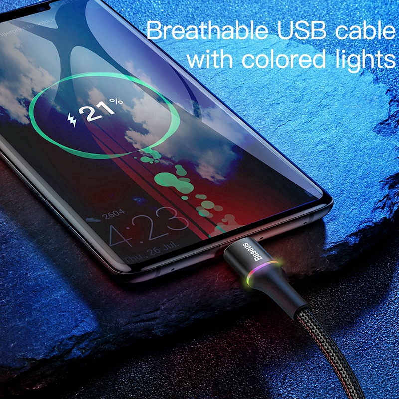 Ảnh Dây cáp BASEUS cổng USB type-C sạc nhanh có thể đảo ngược 1