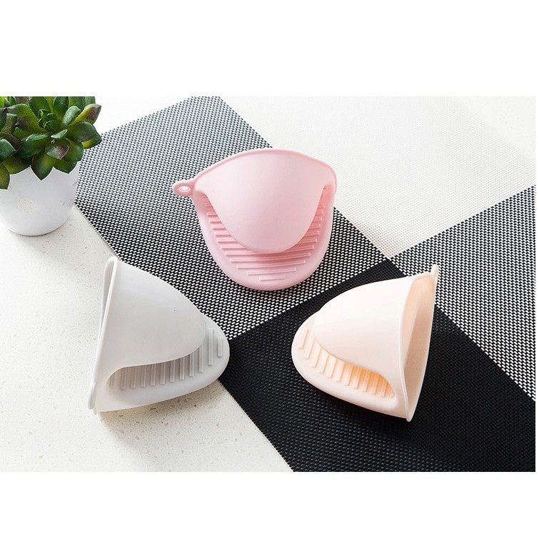 Set 2 miếng nhấc nồi 💚CAM KẾT CHUẨN💚Lót tay nhấc nồi cao silicon cách nhiệt chịu nóng nhiều màu