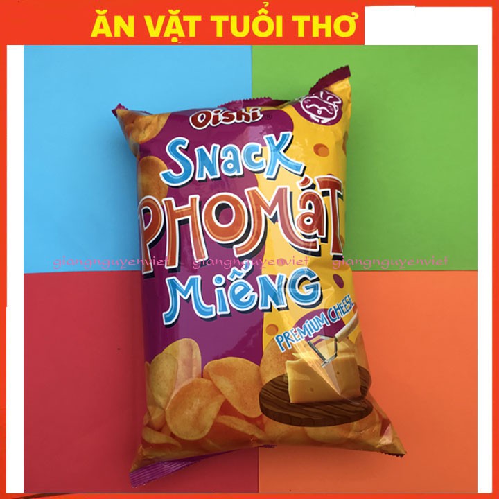 Bim bim Snack Oishi pho mát miếng 68g phomat | Shopee Việt Nam